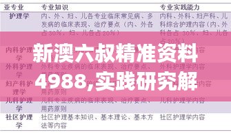 新澳六叔精准资料4988,实践研究解释定义_AR91.505-3