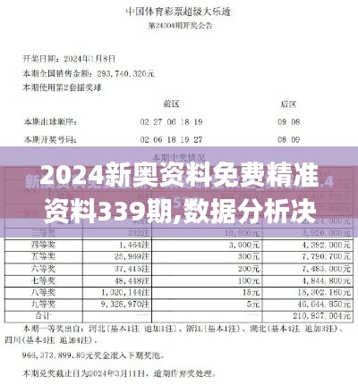 2024新奥资料免费精准资料339期,数据分析决策_开发版18.497-5