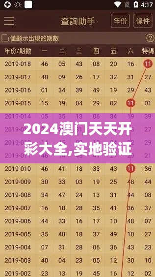 2024澳门天天开彩大全,实地验证分析数据_Windows50.555-4