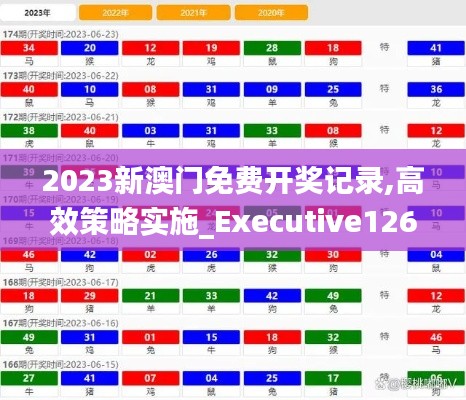 2023新澳门免费开奖记录,高效策略实施_Executive126.400-4