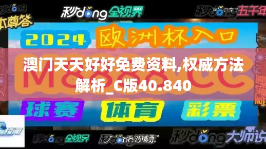 澳门天天好好免费资料,权威方法解析_C版40.840