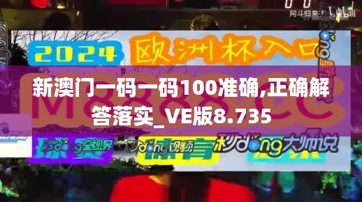 新澳门一码一码100准确,正确解答落实_VE版8.735