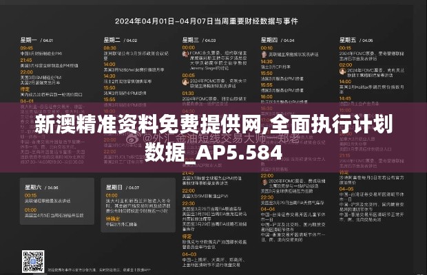 新澳精准资料免费提供网,全面执行计划数据_AP5.584