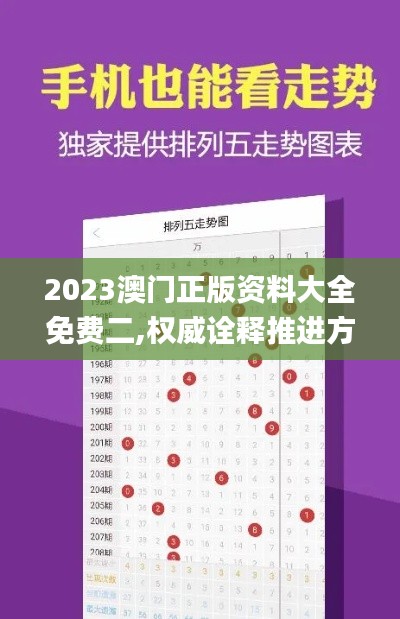 2023澳门正版资料大全免费二,权威诠释推进方式_PT9.235