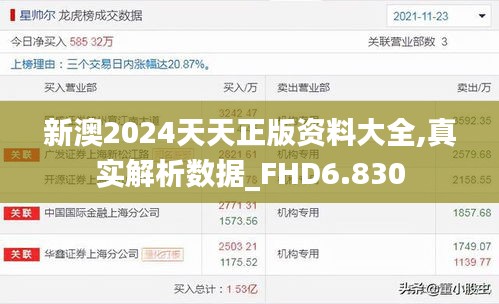 新澳2024天天正版资料大全,真实解析数据_FHD6.830