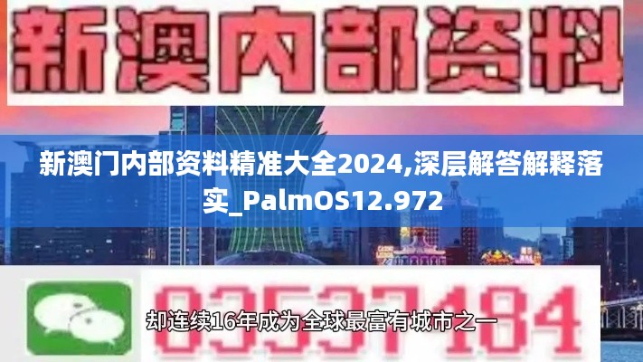 新澳门内部资料精准大全2024,深层解答解释落实_PalmOS12.972