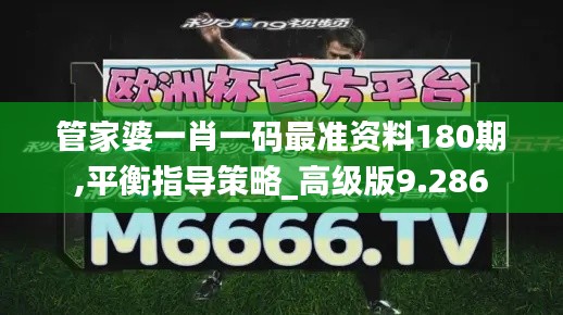 管家婆一肖一码最准资料180期,平衡指导策略_高级版9.286