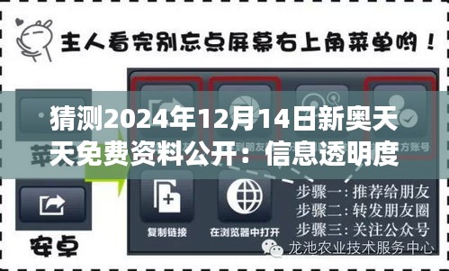 猜测2024年12月14日新奥天天免费资料公开：信息透明度的新篇章