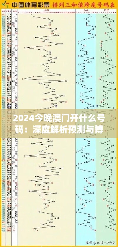 2024今晚澳门开什么号码：深度解析预测与博彩趋势洞察