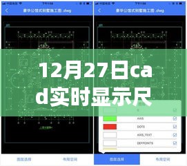 cad实时显示尺寸新功能，设计与效率的新里程碑，12月27日更新上线
