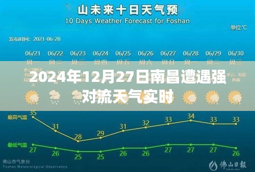 南昌遭遇强对流天气实况报道，强风骤雨袭击城市