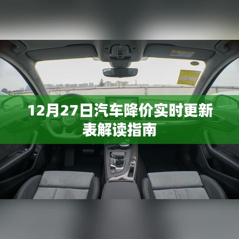 汽车降价实时更新表解读指南，12月27日全面解析