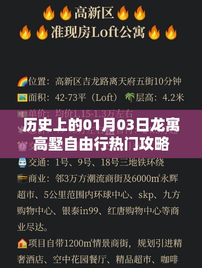 历史上的龙寓高墅自由行指南，一月三日热门攻略