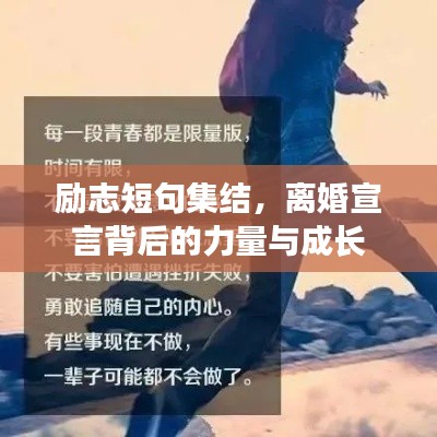 励志短句集结，离婚宣言背后的力量与成长