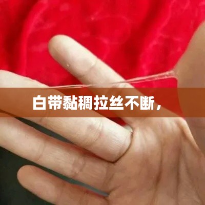 白带黏稠拉丝不断， 