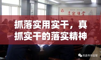 抓落实用实干，真抓实干的落实精神 