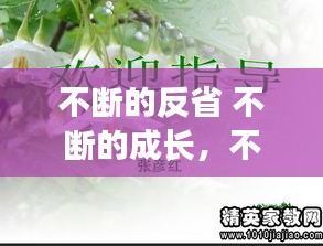 不断的反省 不断的成长，不断反思不断成长 