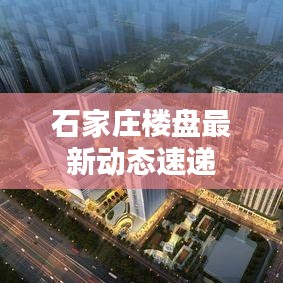 石家庄楼盘最新动态速递