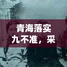 青海落实九不准，采取哪些措施落实九不准 